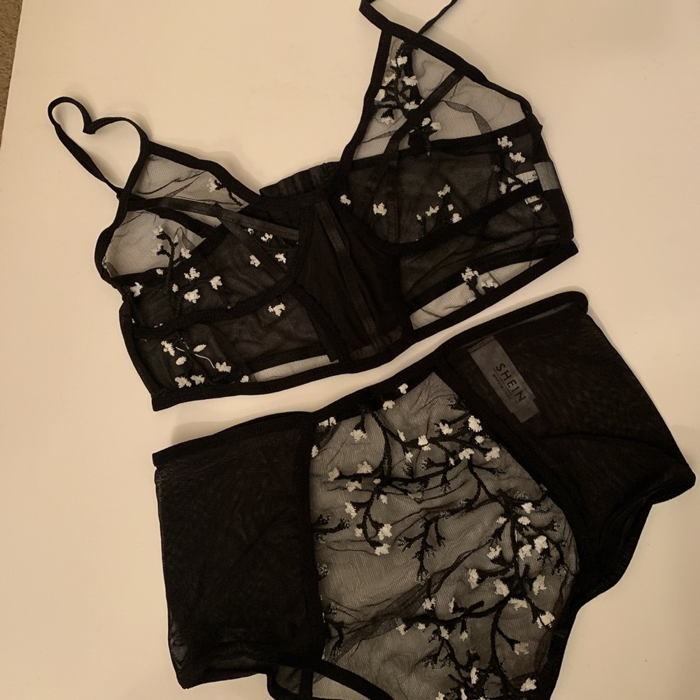 NEW Mesh Lingerie Set